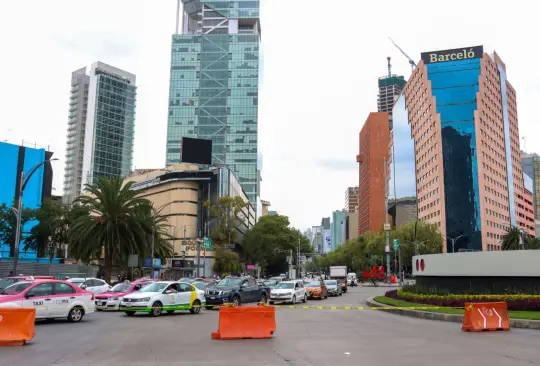 Cierres en la CDMX por la marcha de AMLO. 