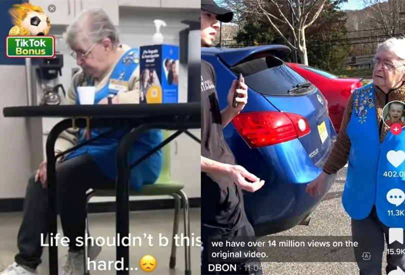 El tiktoker identificado como DBON abri&oacute; una campa&ntilde;a para recaudar dinero y darlo a una anciana que ten&iacute;a que trabajar en un Walmart para poder pagar la hipoteca de su casa