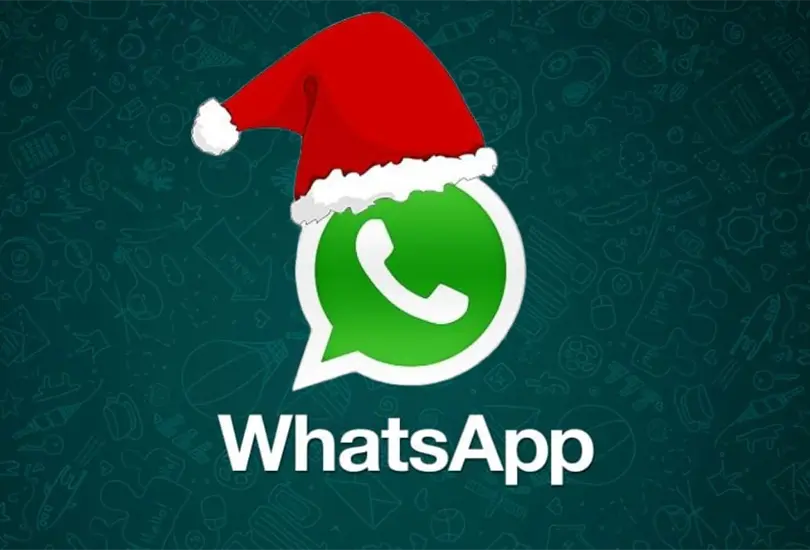 Truco para activar el modo navide&ntilde;o en WhatsApp