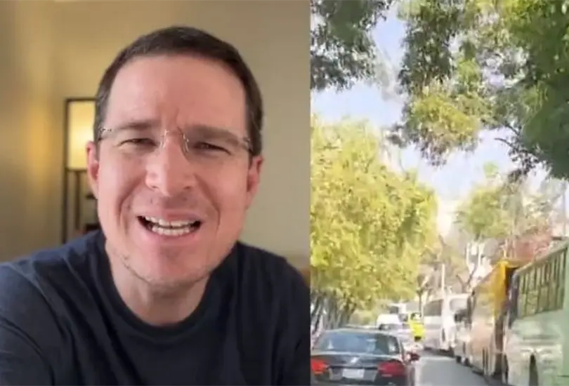 Ricardo Anaya se lanz&oacute; contra AMLO por la marcha. 