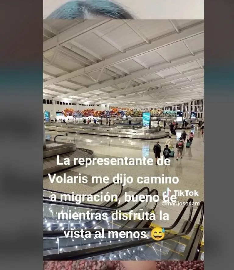 Mandan a pasajera en el vuelo equivocado (TikTok)