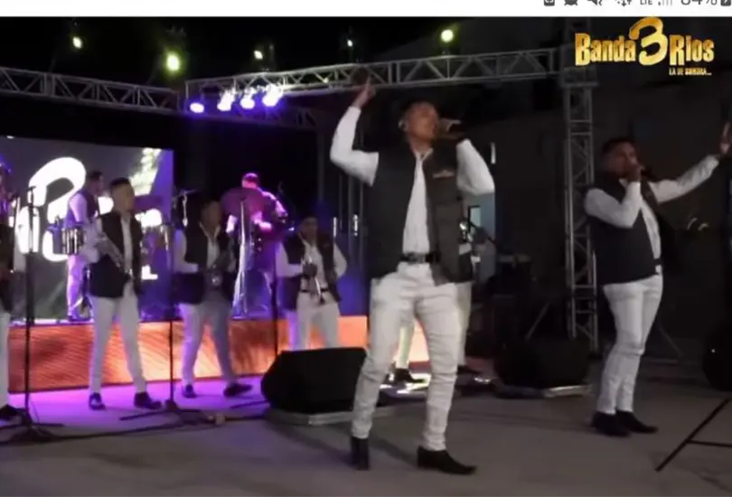 Pantalla LED aplasta a m&uacute;sicos de regional mexicano mientras grababan video