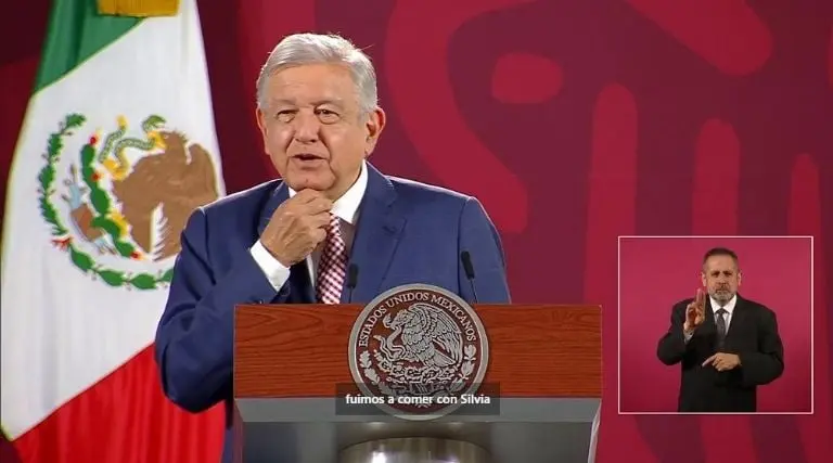 AMLO salió en defensa de Fernández Noroña. Foto: captura de pantalla.