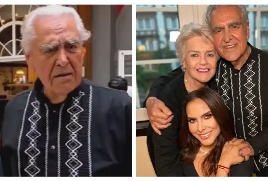 Kate del Castillo con sus papás Kate del Castillo con sus papás