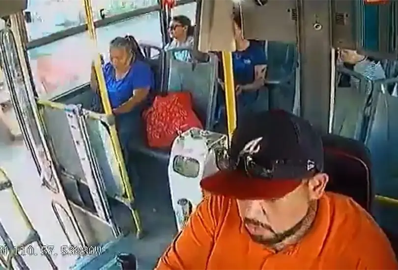 El conductor identificado como Manuel Rodrigo ´N´ fue detenido Créditos: Captura de pantalla El conductor identificado como Manuel Rodrigo ´N´ fue detenido Créditos: Captura de pantalla