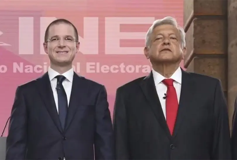 Ricardo Anaya compiti&oacute; por la presidencia con AMLO. 