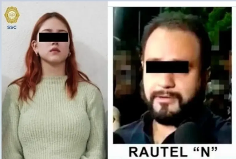 Vanessa y Rautel ya están detenidos. Foto: especial.