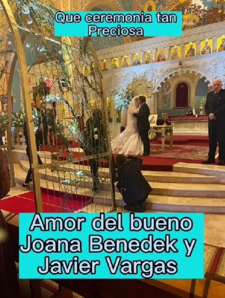 Boda de Joana Benedek (Instagram)