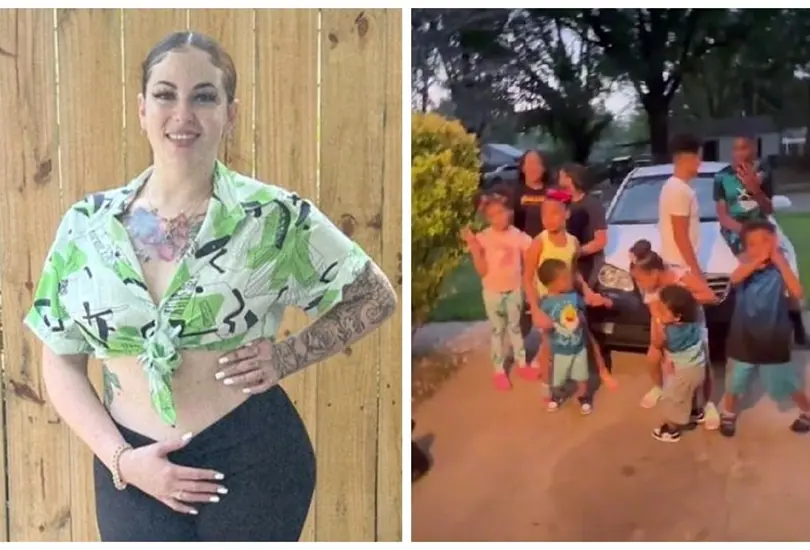 Mujer tiene 11 hijos de 8 padres diferentes Mujer tiene 11 hijos de 8 padres diferentes