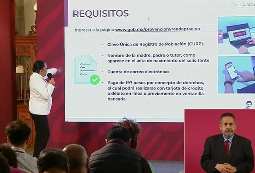 Constancia de antecedentes penales por internet. 