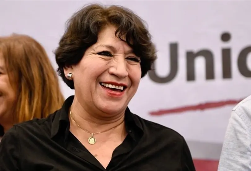Delfina Gómez sería la candidata de Morena en el Edomex. Delfina Gómez sería la candidata de Morena en el Edomex.