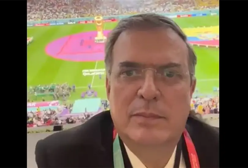 Marcelo Ebrard hizo una cr&iacute;tica a la Selecci&oacute;n Mexicana. 