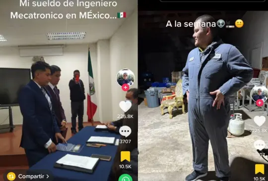 El joven aseguró que en Canadá ha llegado a ganar como pollero cuatro veces más de lo que ganaba como ingniero mecatrónico en México