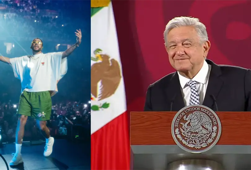 AMLO invit&oacute; a Bad Bunny al Z&oacute;calo para que puedan verlo quienes fueron afectados por Ticketmaster: No pierdo nada y s&eacute; que &eacute;l es una gente sensible.