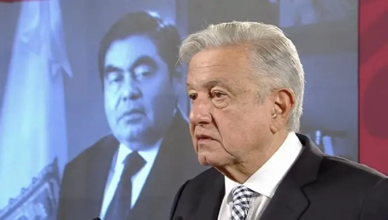 AMLO lamentó la muerte de Miguel Barbosa. Foto: captura de pantalla.
