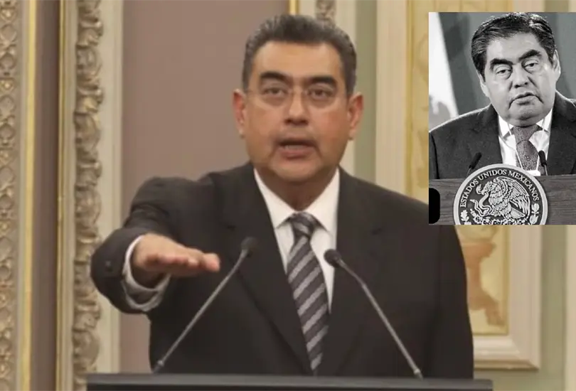 Sergio Salom&oacute;n C&eacute;spedes tuvo el apoyo del fallecido Miguel Barbosa para la gubernatura del estado de Puebla en 2024. Este jueves fue nombrado gobernador sustituto por el Congreso.