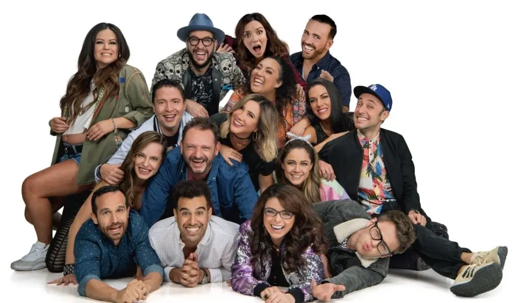 Este programa de concursos comenz&oacute; a transmitirse en 2014. Te mostramos c&oacute;mo luc&iacute;a el elenco de la primera temporada de 'Me caigo de risa'.
