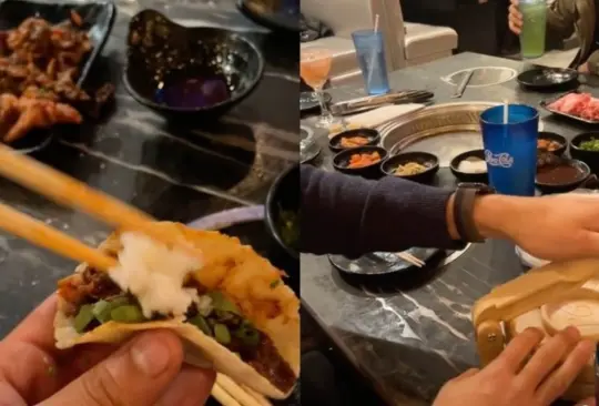 El grupo de amigos llevo de todo para hacer sus propias tortillas Créditos: TikTok / Captura de pantalla