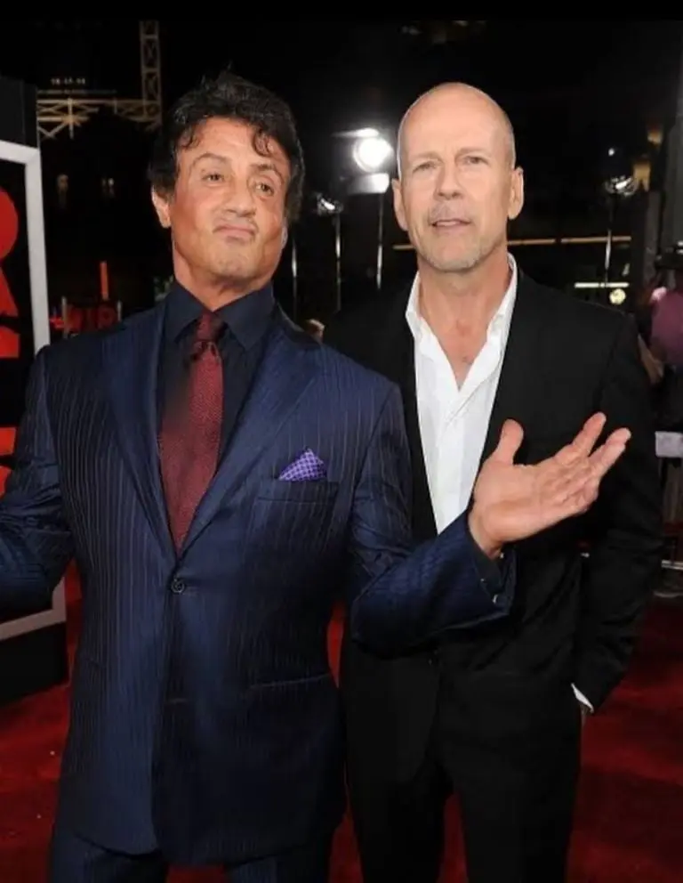 Sylvester Stallone y Bruce Willis (Instagram)