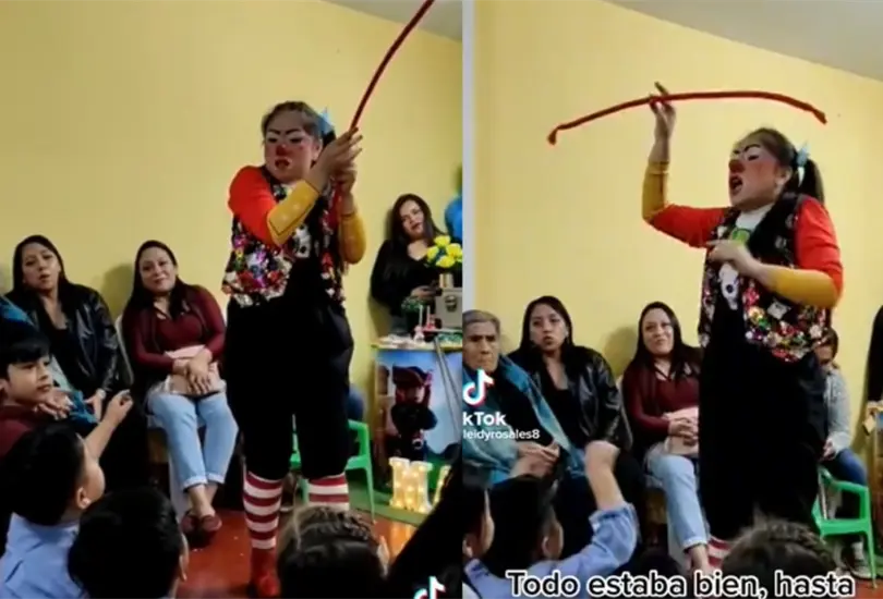 El pequeño exhibió la supuesta infidelidad de su papá frente a todos los asistentes a la fiesta infantil El pequeño exhibió la supuesta infidelidad de su papá frente a todos los asistentes a la fiesta infantil