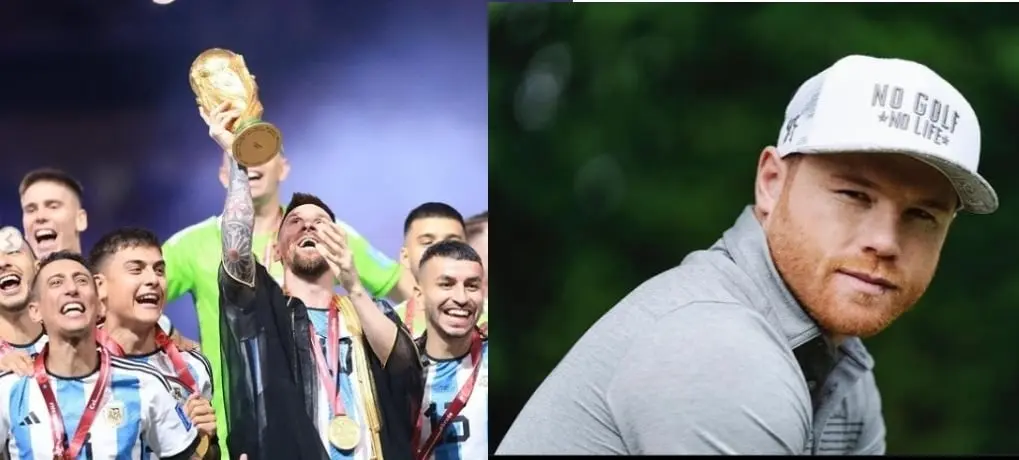 Qatar 2022: Canelo &Aacute;lvarez felicita a Messi y Argentina por campeonato