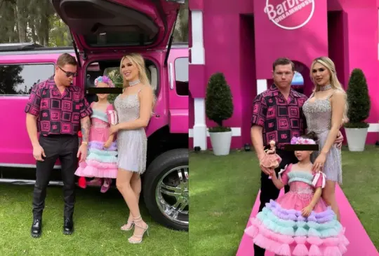 Saúl El Canelo Álvarez celebró el cumpleaños número cinco de su hija María Fernanda, al lado de su esposa Fernana Gómez en una Barbie s Dream House. Saúl El Canelo Álvarez celebró el cumpleaños número cinco de su hija María Fernanda, al lado de su esposa Fernana Gómez en una Barbie s Dream House.