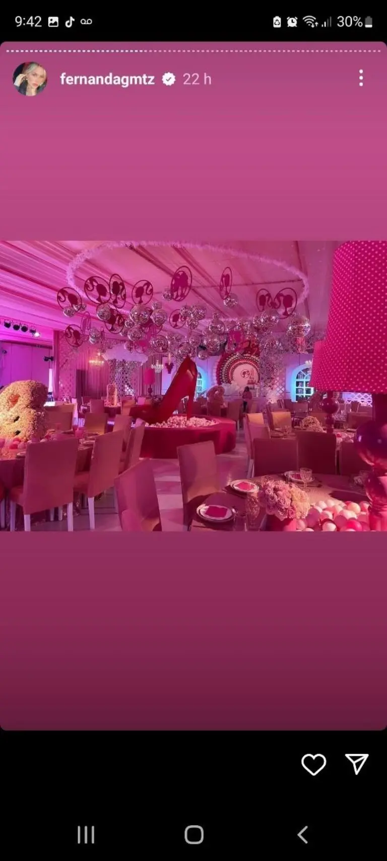 Canelo celebra a su hija - Instagram @fernadamgtz