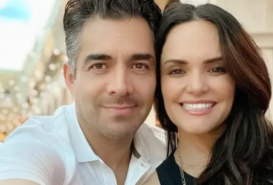 Omar Chaparro y su esposa Lucía Ruiz Omar Chaparro y su esposa Lucía Ruiz