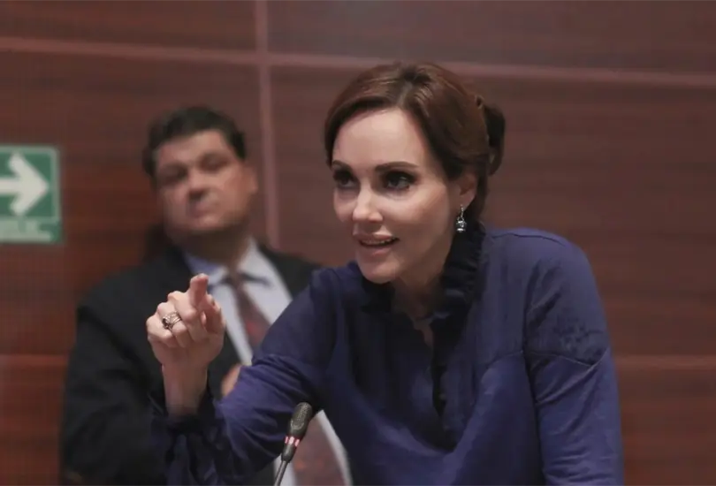 La senadora panista Lilly T&eacute;llez refrend&oacute; sus aspiraciones por la presidencia de 2024 Cr&eacute;ditos: Cuartoscuro