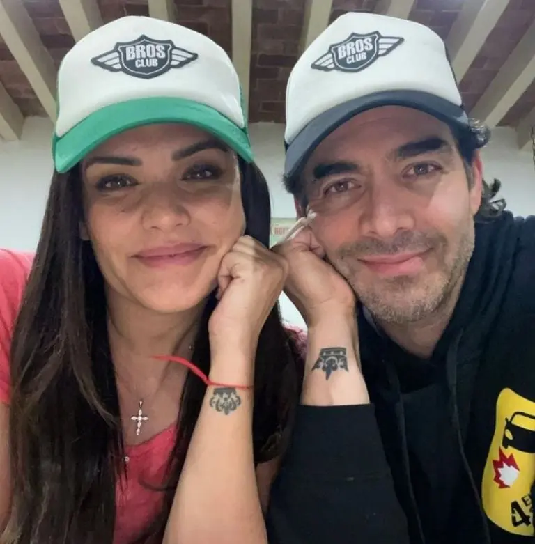 Omar Chaparro y su esposa Lucía Ruiz (Instagram)