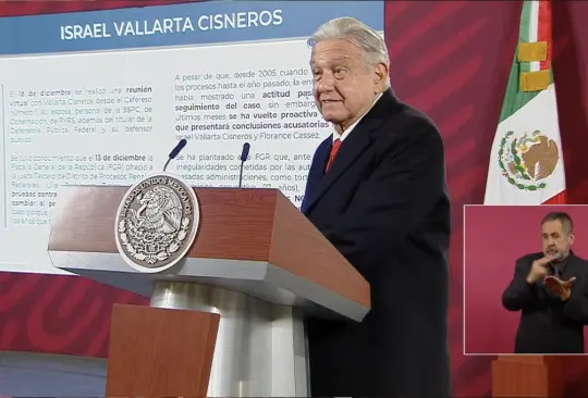 Huele a chicanada, sentenció AMLO sobre el plan de la FGR de investigar de nuevo el caso Israel Vallarta si está demostrado que hubo tortura y lleva 17 años sin sentencia.