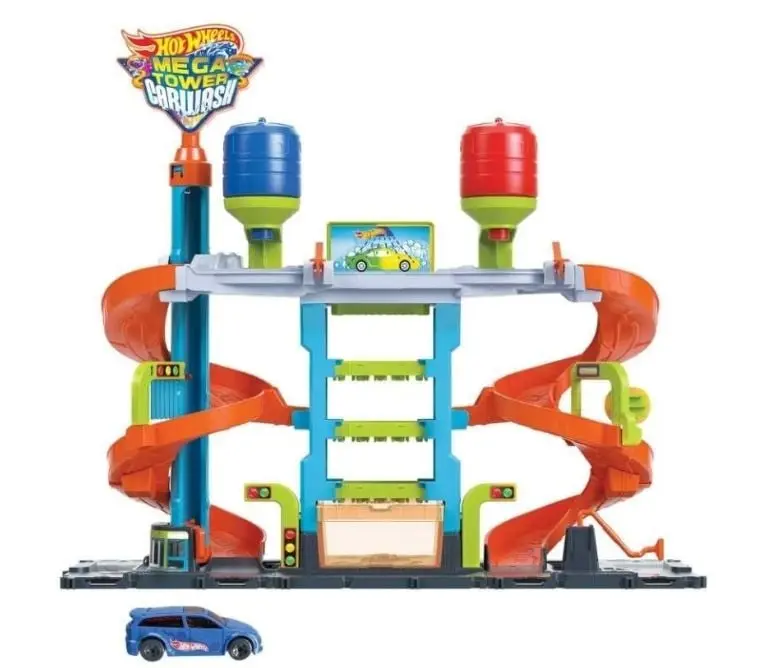 Autolavado de Hot Wheels
