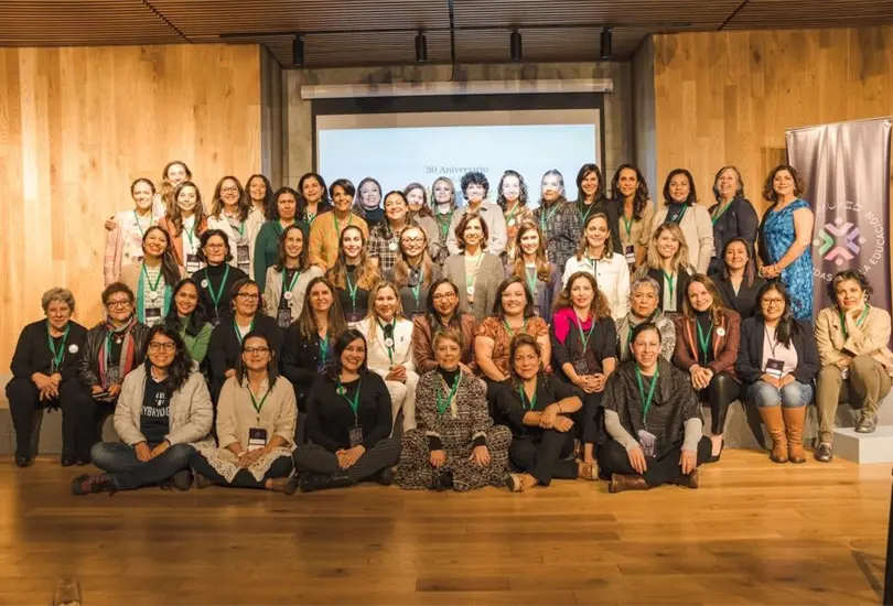Las integrantes de MUxED. Las integrantes de MUxED.