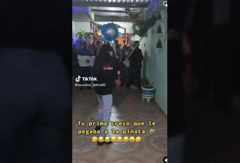 La joven se confundi&oacute; y rompi&oacute; la maceta. 