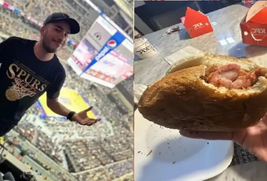 El comediante expuso una sucursal al sur de la famosa cadena de comida rápida El comediante expuso una sucursal al sur de la famosa cadena de comida rápida