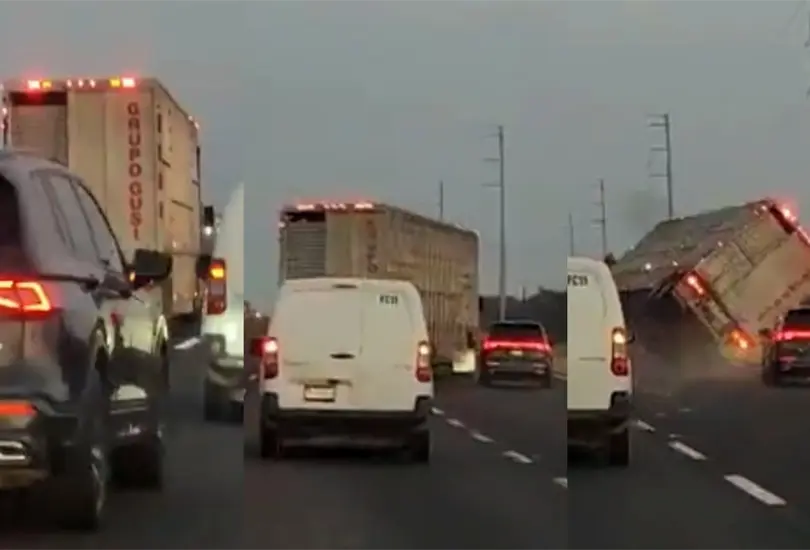 Una trilog&iacute;a de videos de TikTok llamada Trailero loco muestra a un conductor impidiendo el paso a todos los veh&iacute;culos hasta causar un accidente.