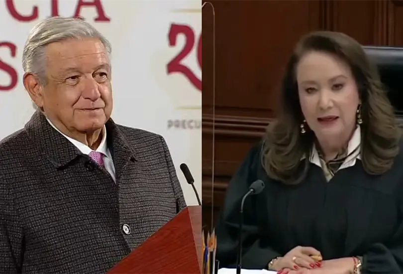 Los conservadores quieren que el ministro más rico de todos presida la Suprema Corte, acusó AMLO. La ministra Esquivel afirma que la tesis original es la suya. UNAM investiga. Los conservadores quieren que el ministro más rico de todos presida la Suprema Corte, acusó AMLO. La ministra Esquivel afirma que la tesis original es la suya. UNAM investiga.