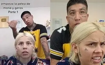 Mona y Geros protagonizan pelea en live de Facebook Cr&eacute;ditos: Captura de pantalla 