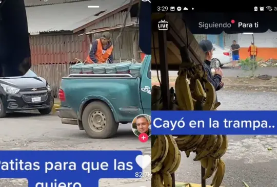 Un usuario de TikTok logró captar el momento exacto en el que un hombre es víctima de esta clásica estafa en la que venden pintura rebajada a un precio muy económico 