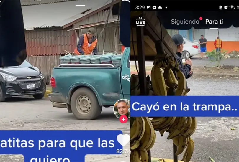Un usuario de TikTok logró captar el momento exacto en el que un hombre es víctima de esta clásica estafa en la que venden pintura rebajada a un precio muy económico Un usuario de TikTok logró captar el momento exacto en el que un hombre es víctima de esta clásica estafa en la que venden pintura rebajada a un precio muy económico