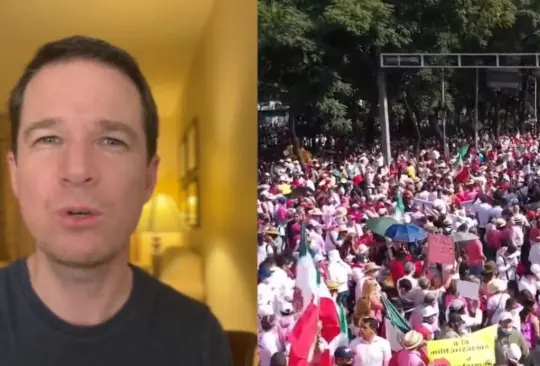 El excandidato presidencial del PAN, Ricardo Anaya, aseguró que gracias a la marcha en defensa del INE y en contra de la reforma electoral, AMLO tuvo que reconocer que la iniciativa no conseguirá la mayoría calificada