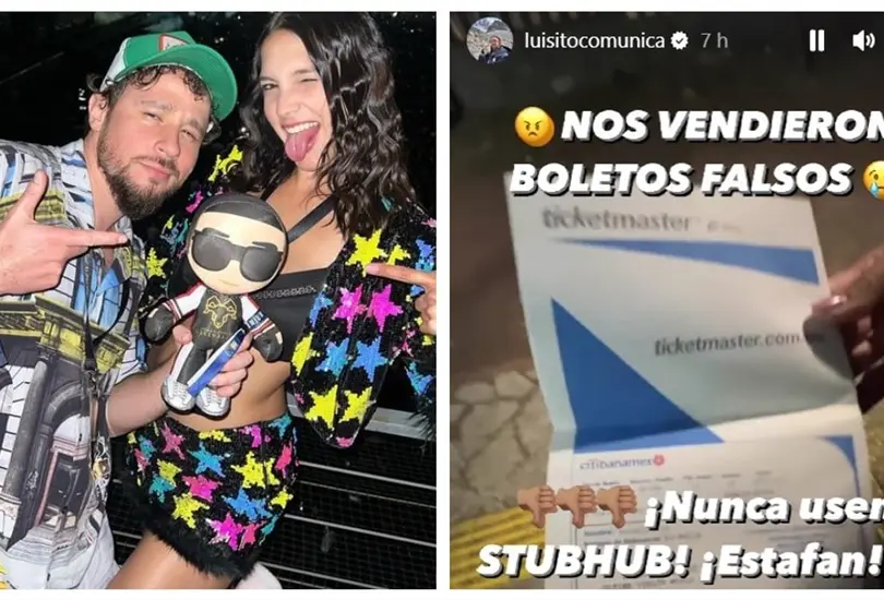 Le venden boletos falsos a Luisito Comunica 