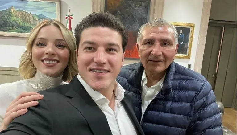 Samuel García con Adán Augusto López, dos posibles candidatos. Foto: Instagram (samuelgarcias).