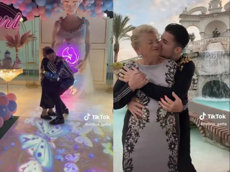 Milina Gatta y Giuseppe D&acute; Anna se llevan m&aacute;s de cinco d&eacute;cadas de diferencia Cr&eacute;ditos: Especial 