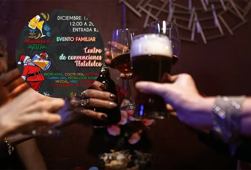 &iquest;Cu&aacute;ndo y d&oacute;nde ser&aacute; el Tianguis navide&ntilde;o de la Chela y el Mezcal en la CDMX?