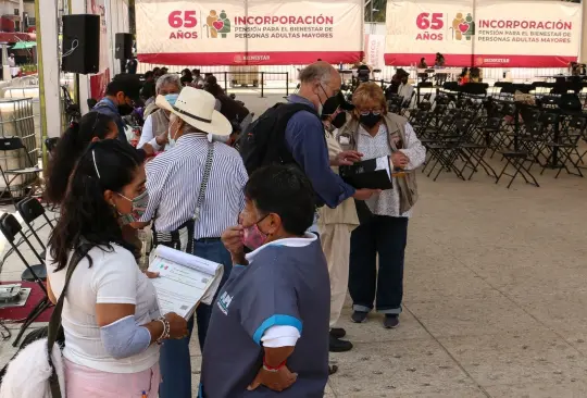 Abren registro para la pensión de los adultos mayores. 