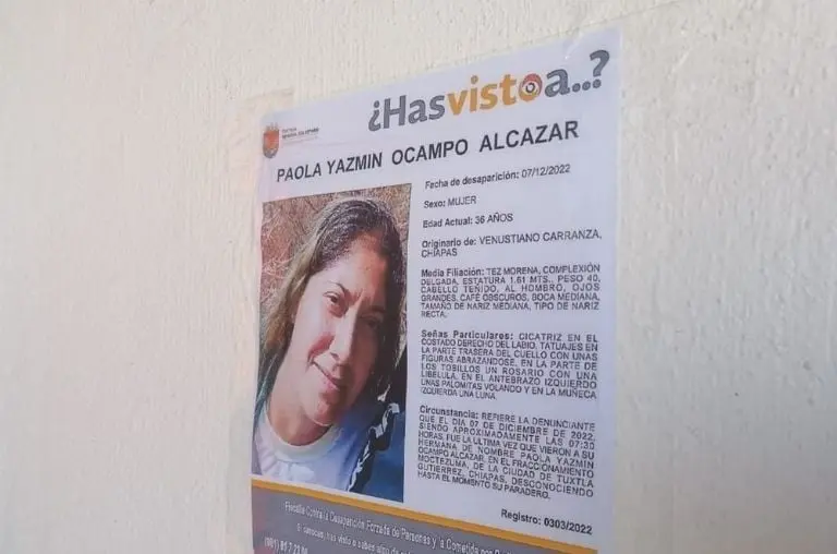 Apenas este mi&eacute;rcoles, familiares de la maestra reportaron su desaparici&oacute;n Cr&eacute;ditos: Especial 