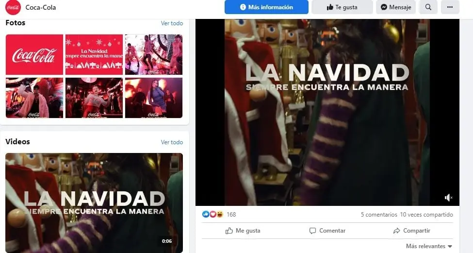 La marca estadounidense de refrescos cuenta con 108 millones de seguidores.