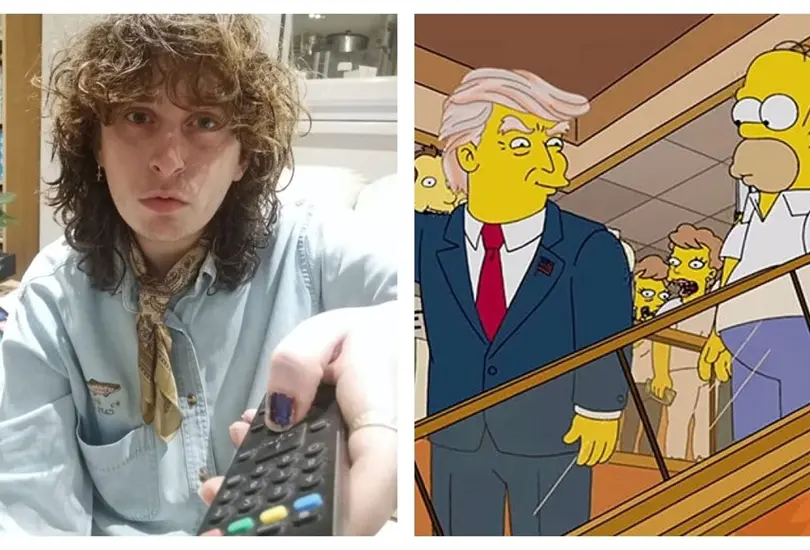Le pagan por ver los cap&iacute;tulos de Los Simpson