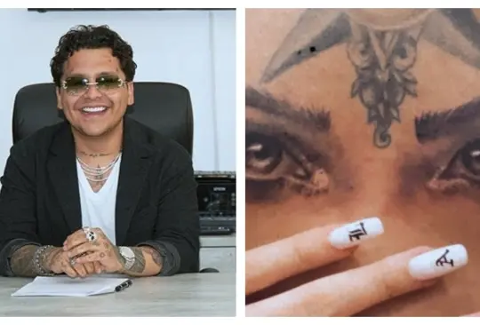 Nodal se cubre tatuaje de Belinda